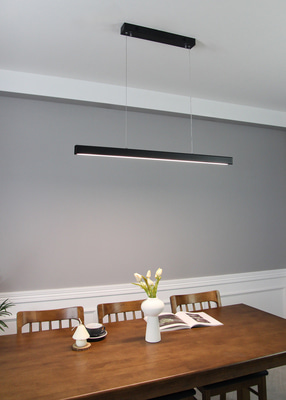 라이너 코르크 LED 펜던트 식탁 주방 인테리어 라인조명 식탁등 카페조명